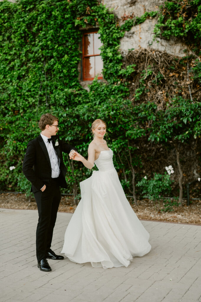 Elegant wedding portraits in St. Helena