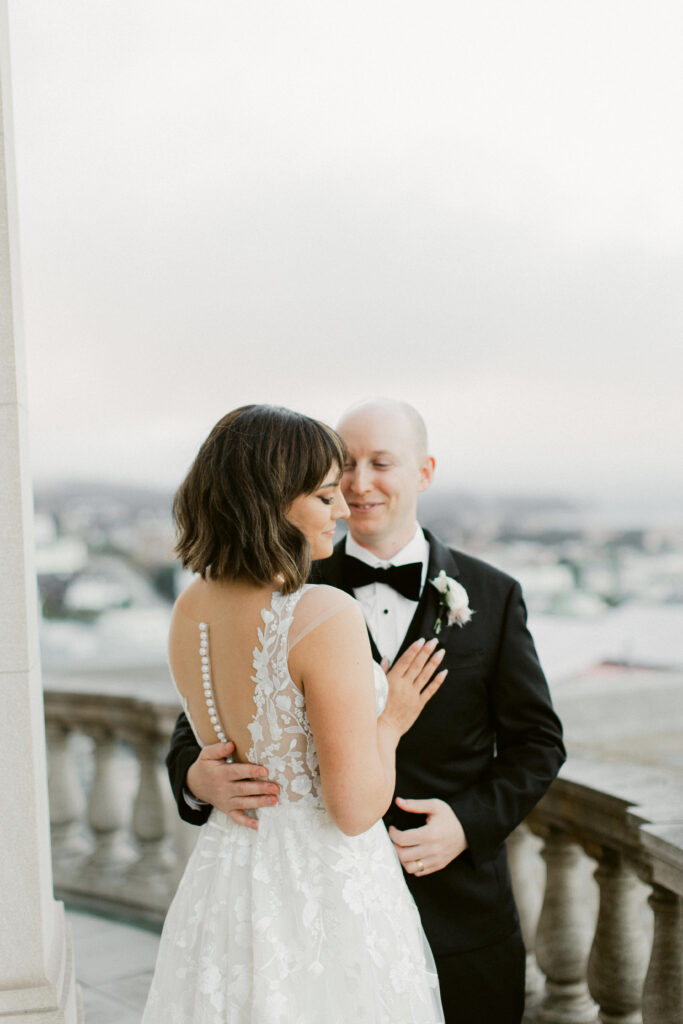 Quiet evening portraits overlooking San Francisco